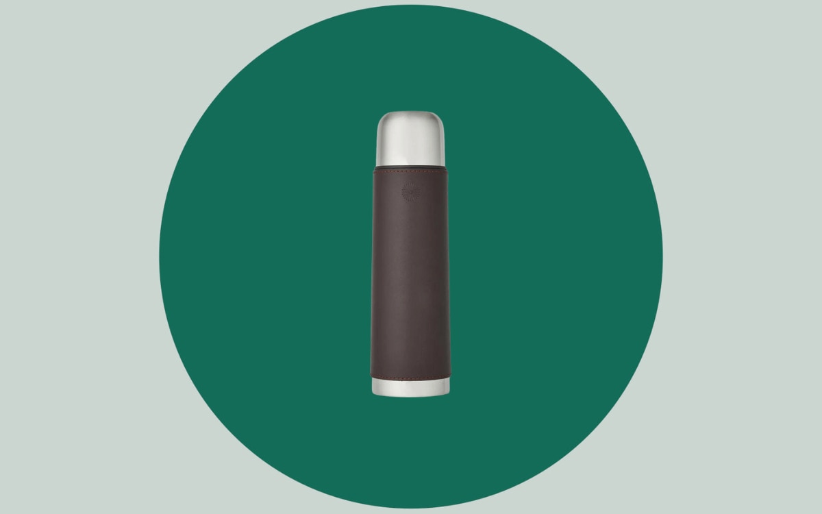 Purdey Leather Thermos Flask