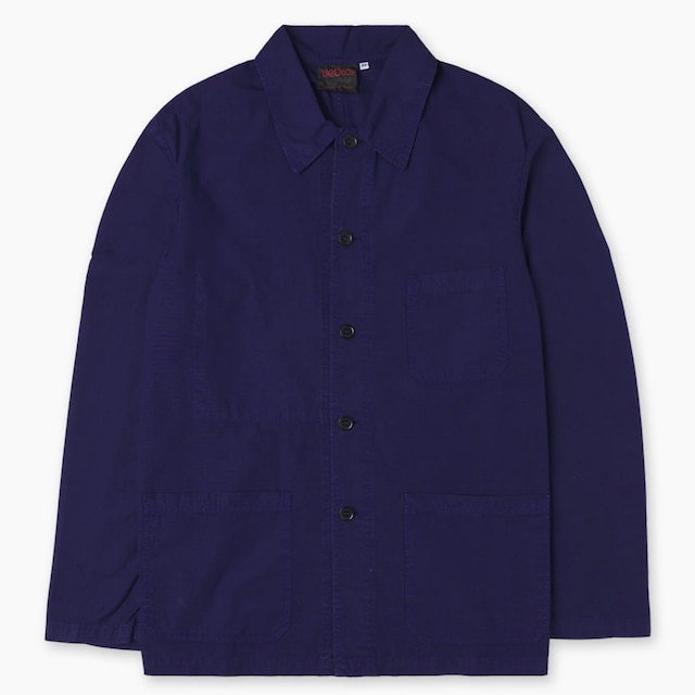 Workwear garden Jacket navy in Organic Cotton Canvas