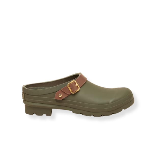 joules wellington clogs garden shoes pictured in khaki green