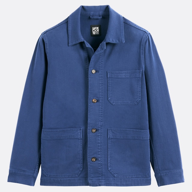 la redoute Signatures Hector Utility Jacket in Cotton Twill pictured in navy blue