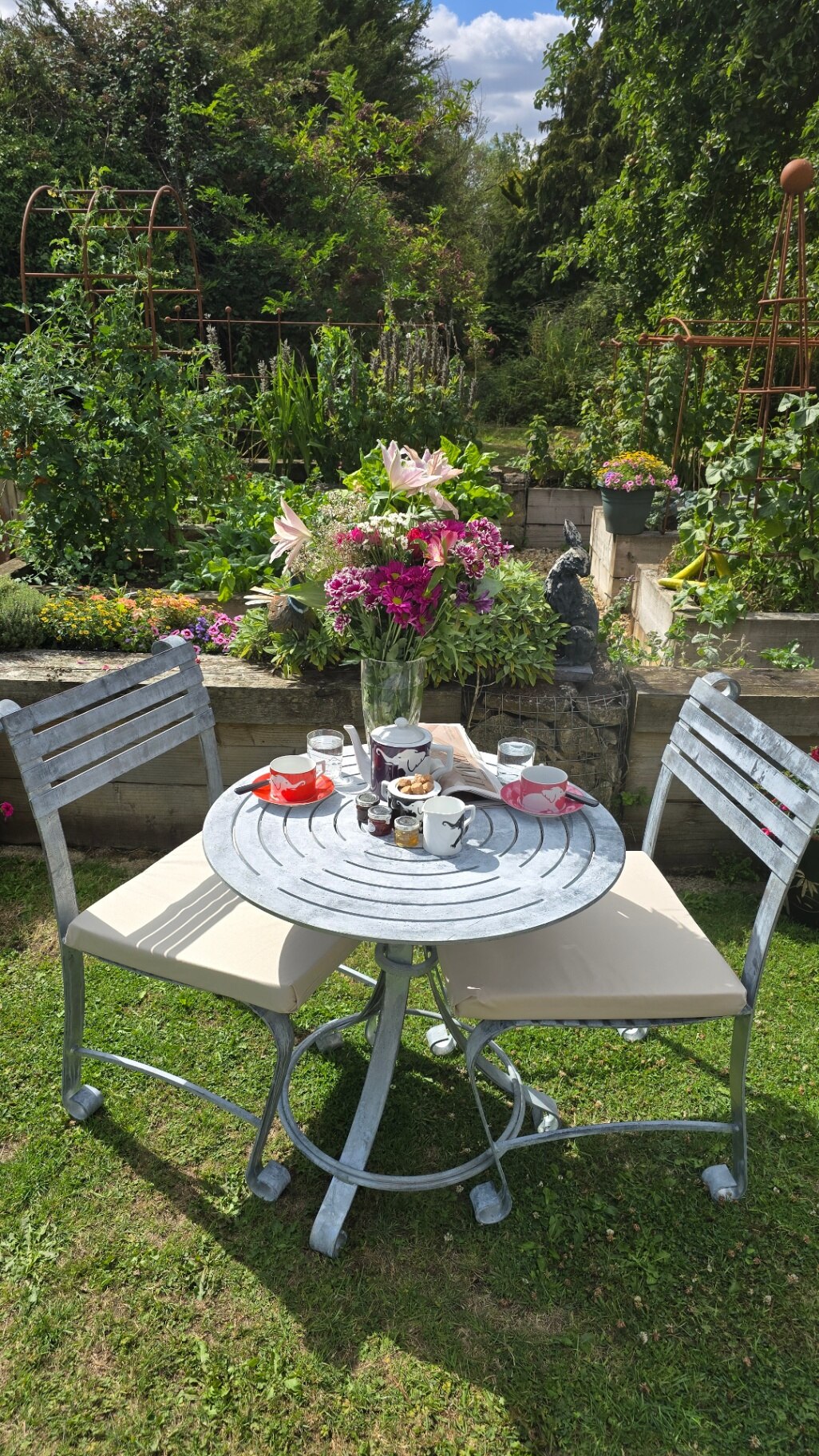 “Somerford” bistro table and chair set