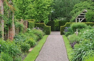 The garden at Wollerton Old Hall 
