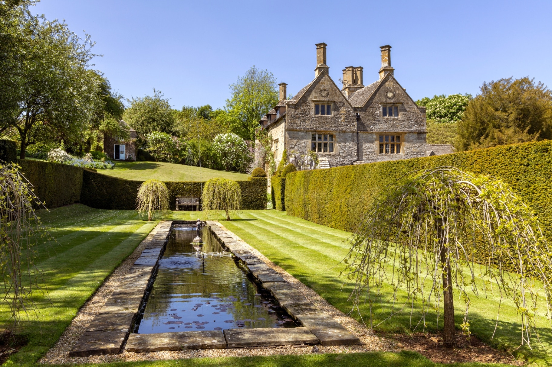 Upton Wold Gardens, Cotswolds, Gloucestershire, England