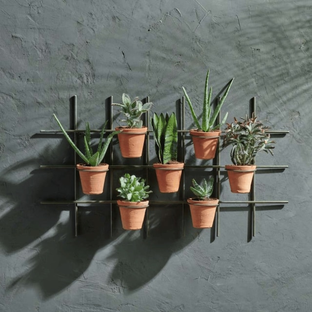 Jara terracotta wall hung planter