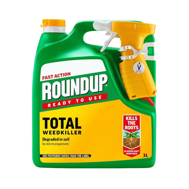 Roundup fast action weedkiller