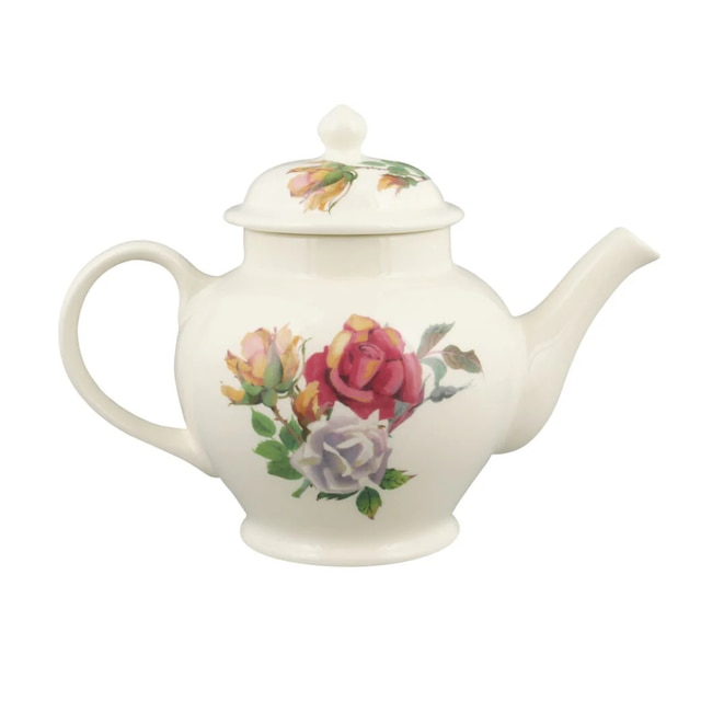 Granny's roses 3 mug teapot