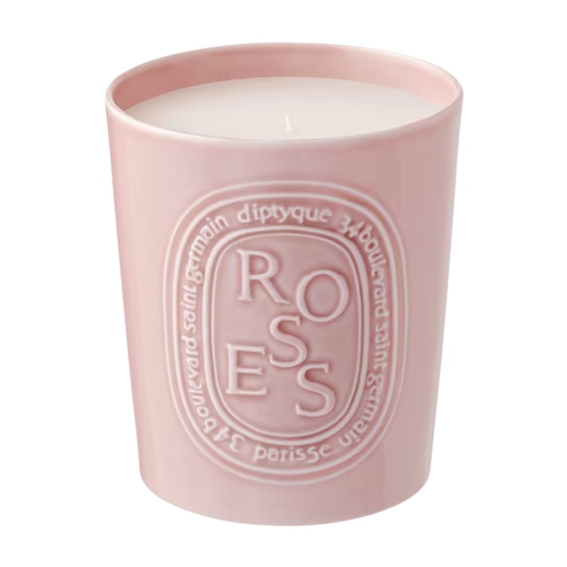 Roses scented candle