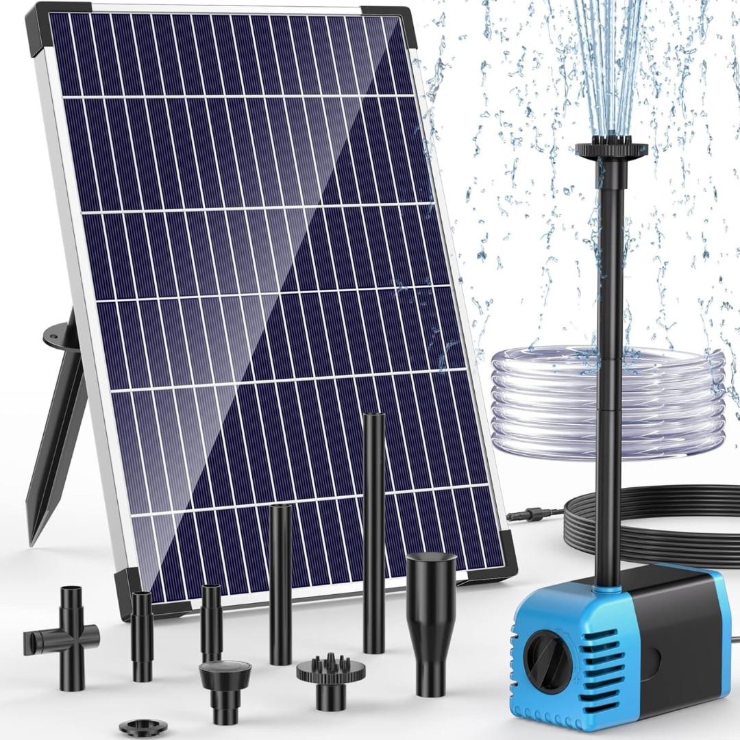 POPOSOAP solar pond pump 12W