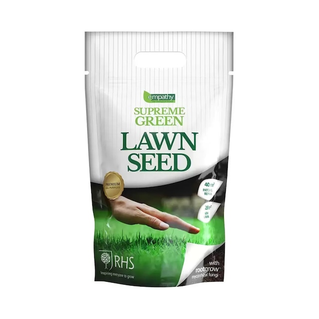 Empathy RHS supreme green lawn seed