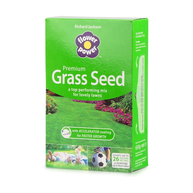 Richard Jackson flower power premium grass seed