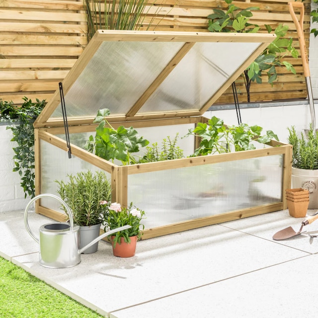 Raised bed cold frame – 100cm