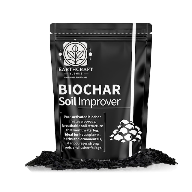 EarthCraft blends bio char soil improver 