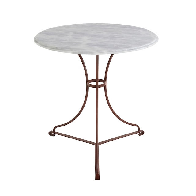 Sorrel marble bistro table