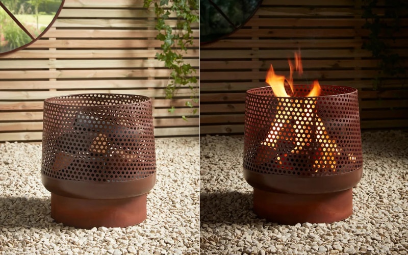 Cox & Cox Footed Brazier
