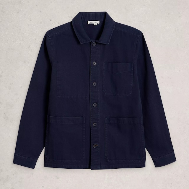 white stuff Westgate Workwear Jacket in Dark Navy